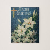  paasgroeten, Lily Flowers Legpuzzel (Verticaal)