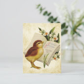  paasgroeten met Baby Chic Briefkaart (Staand voorkant)