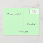  paasgroeten Post Kaart (Achterkant)