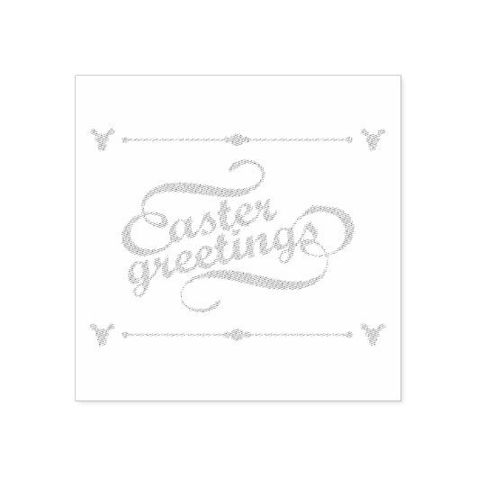 Paasgroeten Rubberstempel (Afrduk)