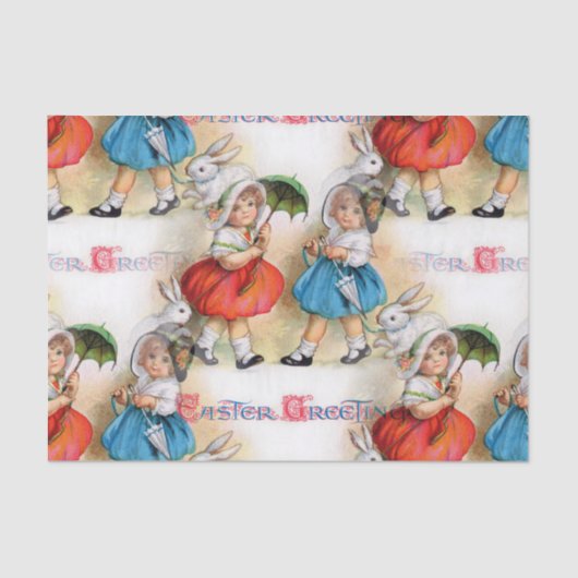 Paasgroeten Tissuepapier (Voorkant)
