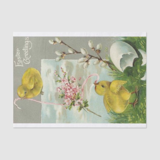 Paasgroeten Tissuepapier (Voorkant)