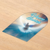 Paasgroeten van ons acryl uitnodigingen (Laagn)