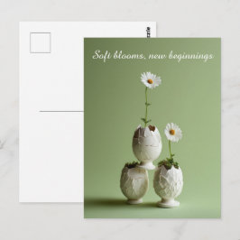 Paasgroetkaart Zachte Lente Minimaal Briefkaart