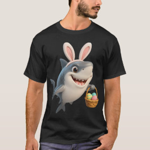 Paasgrote witte haai t-shirt