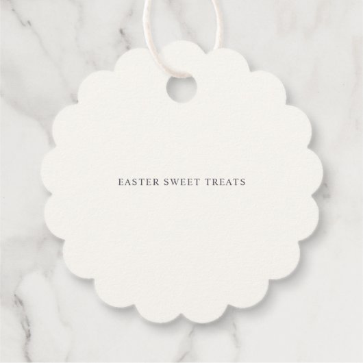 Paasgunst Labels Sommige konijntjes houden van je (Achterkant)