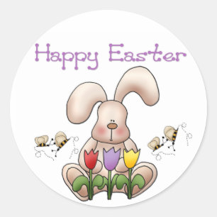 Paashaas 2 - Happy Easter Stickers