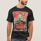 Paashaas Anime Ra Japans Kawaii Konijn T-shirt (Voorkant)