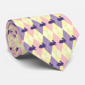 Paashaas Argyle Stropdas (Opgerold)