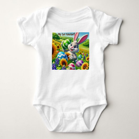 Paashaas Baby Body Romper (Voorkant)