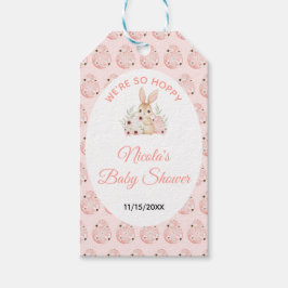 Paashaas Baby Shower Cadeaulabel