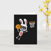 Paashaas basketbal dunk sport jongens Kinder Todd Kaart (Gele Bloem)