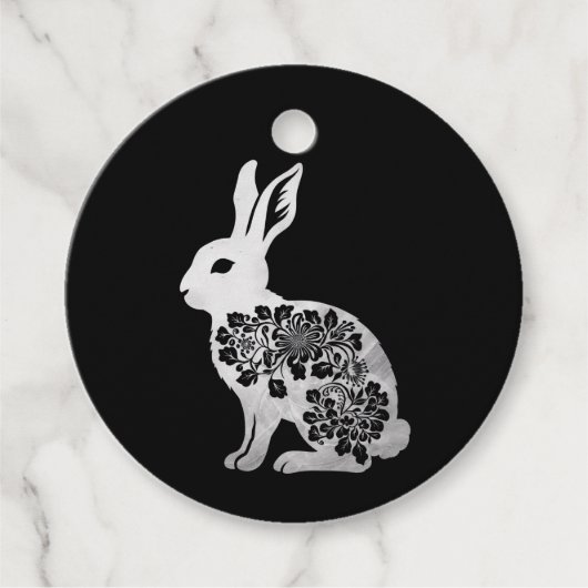 paashaas bedankjes labels (Voorkant)