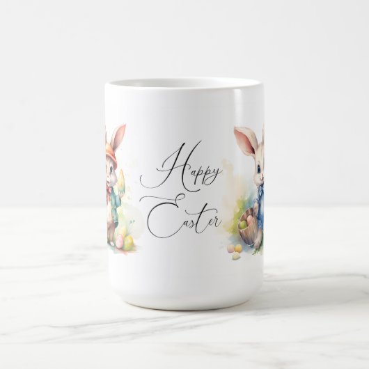 Paashaas Bezoeker Keramische Mok (Center)