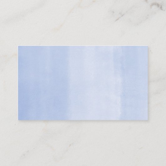 Paashaas blauw wit bloemenluier verlovingskaarten informatiekaartje (Achterkant)