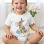 Paashaas Blowing Bubble Gum Eggs T-shirt<br><div class="desc">Dit ontwerp is gemaakt met behulp van digitale kunst. Het kan in het gebied worden aangepast door de klik aan te passen en de naam, initialen of woorden aan te passen. U kunt de tekstkleur en de stijl ook veranderen of de tekst voor een slechts ontwerp van het afbeelding schrappen....</div>