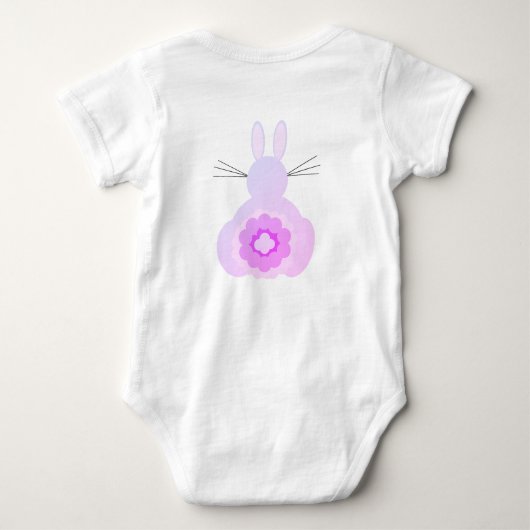 Paashaas Body Suit Baby Bodysuit (Achterkant)
