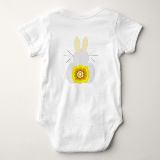 Paashaas Body Suit Baby Bodysuit (Achterkant)