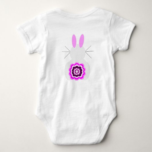 Paashaas Body Suit Baby Bodysuit (Achterkant)