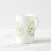 Paashaas, bone china mok (Voorkant rechts)