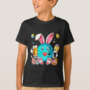 Paashaas bowlinguitrusting Drink biergrappig T-shirt