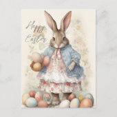 Paashaas Briefkaart (Voorkant)