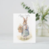 Paashaas  Briefkaart (Staand voorkant)