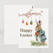 Paashaas Briefkaart (Voorkant / Achterkant)