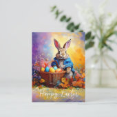 Paashaas Briefkaart (Staand voorkant)