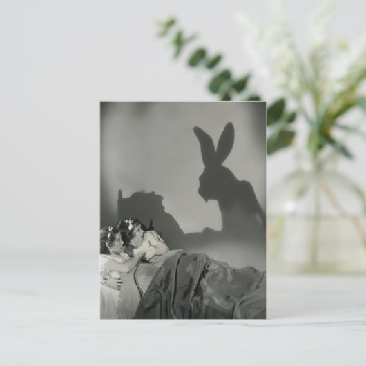 Paashaas Briefkaart (Staand voorkant)