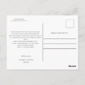 Paashaas  Briefkaart (Achterkant)