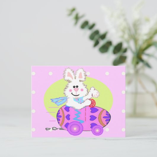 Paashaas Briefkaarten (Staand voorkant)