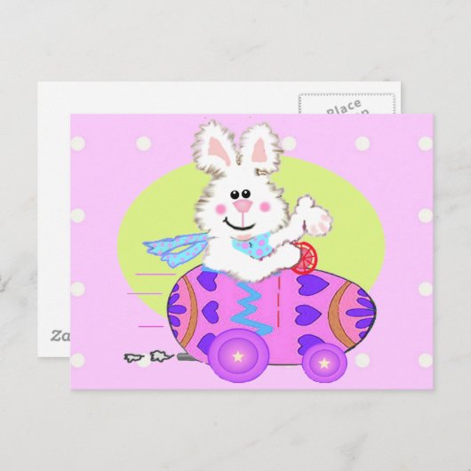 Paashaas Briefkaarten (Voorkant / Achterkant)