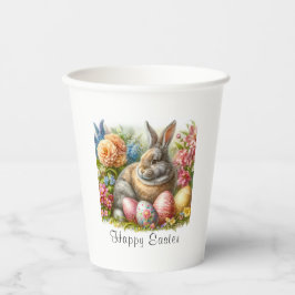 Paashaas Brunch / Party Paper cup Papieren Bekers