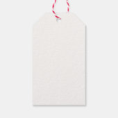 Paashaas cadeaulabel (Achterkant)