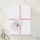 Paashaas cadeaulabel (Met Touw)
