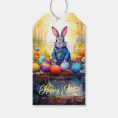Paashaas  cadeaulabel (Voorkant)
