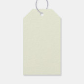 Paashaas cadeaulabel (Achterkant)