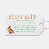 Paashaas Cadeaulabel (Voorkant (Horizontaal))