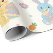 Paashaas Cadeaupapier (Rol Hoek)