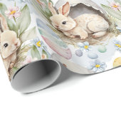 Paashaas cadeaupapier (Rol Hoek)