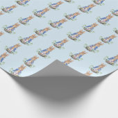 Paashaas Cadeaupapier (Hoek)