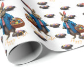 Paashaas cadeaupapier (Rol Hoek)