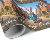 Paashaas Cadeaupapier (Rol Hoek)