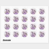  paashaas Cupcake Topper Ronde Sticker (Vel)