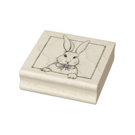 Paashaas Cute Konijn Scrapbooking Journaling Rubberstempel