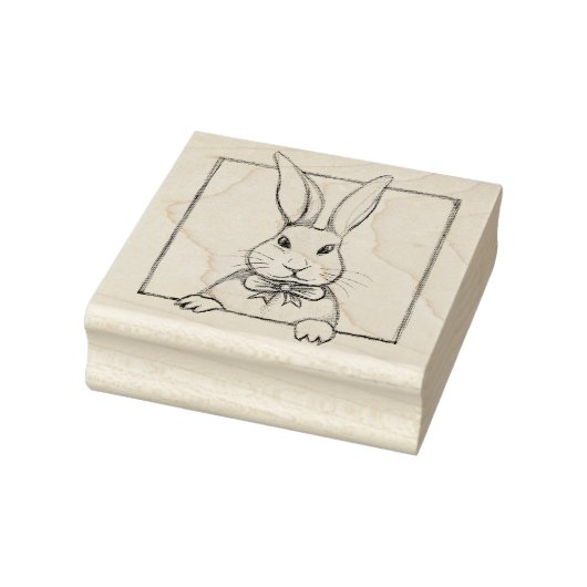 Paashaas Cute Konijn Scrapbooking Journaling Rubberstempel (Stempel)