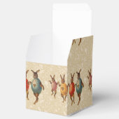 Paashaas dansende eieren bedankdoosjes (Geopend)