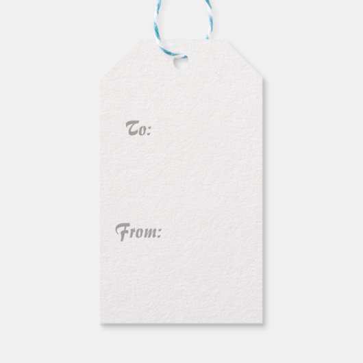 Paashaas dansende eieren cadeaulabel (Achterkant)