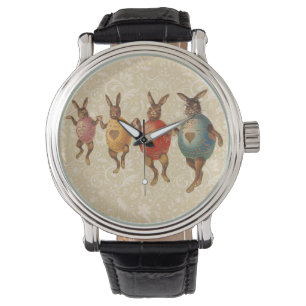 Paashaas dansende eieren horloge